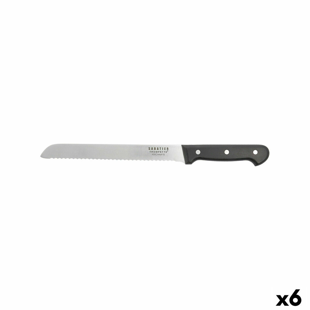 Faca para Pão Sabatier Universal Metal 22 cm (Pack 6x)